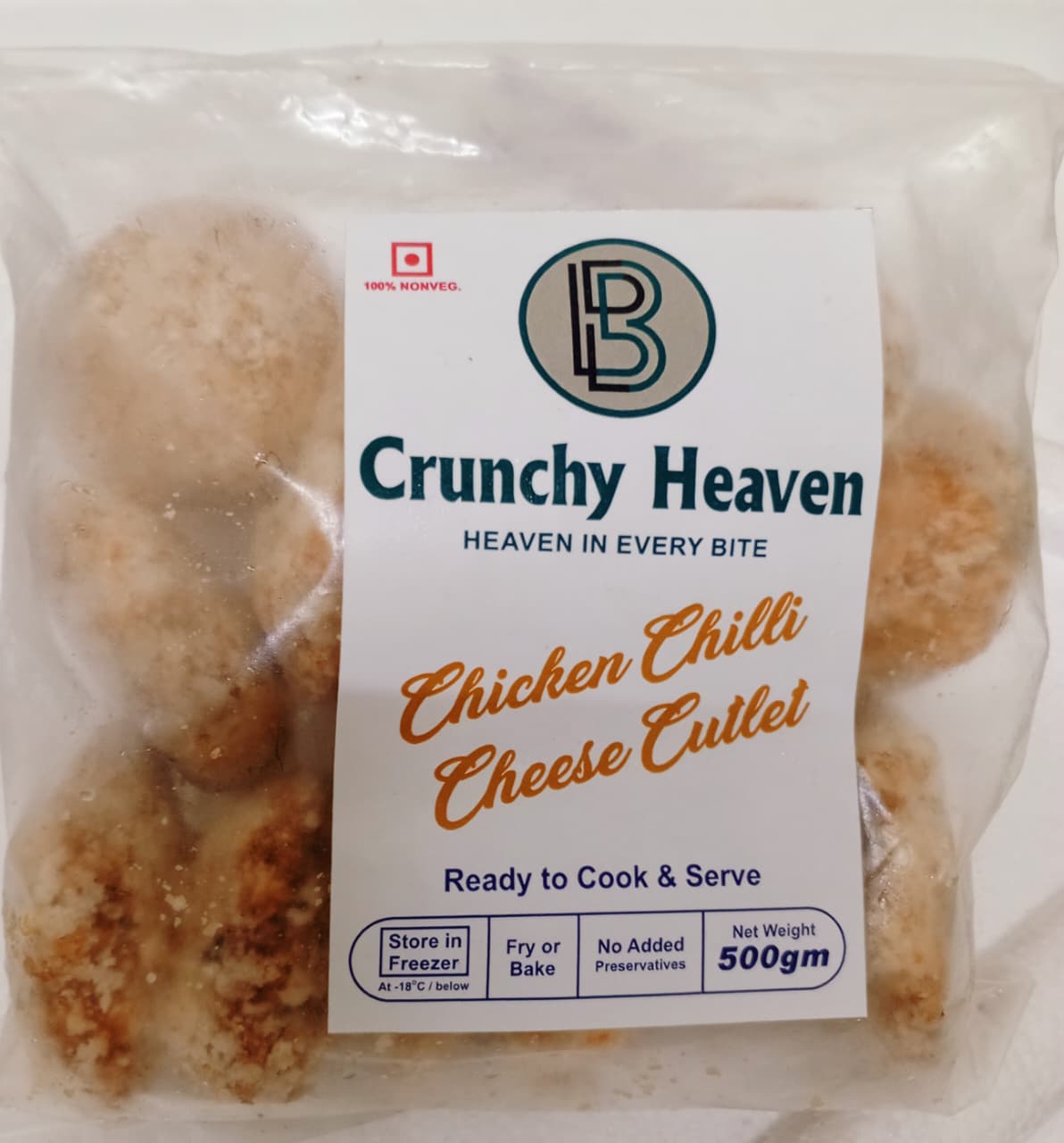Chicken Chilli Cheese Cutlet